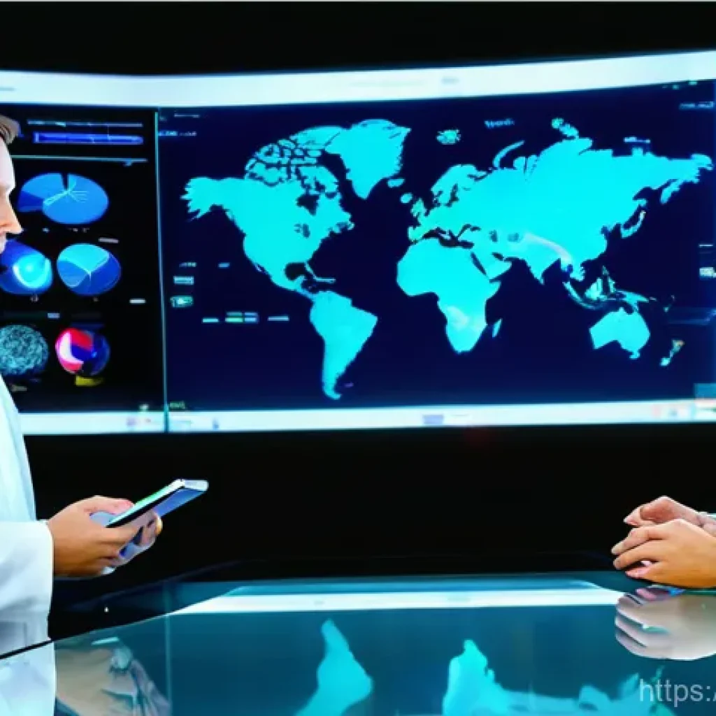 원자력 기술 관련 연구 과제 - **Prompt 1: Advanced Radiation Safety Monitoring and Expert Collaboration**
    "A clean, brightly l...