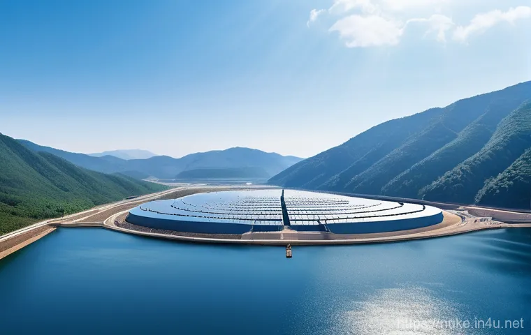 원자력 발전과 전력망 통합 사례 - **Flexible Nuclear in a Smart Energy Grid**
    A futuristic, highly efficient energy landscape at d...